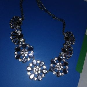Vintage to newer bling necklace choker